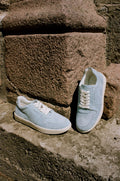 B2 -  Hellblau Wildleder